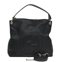【原宿店限定】グッチ GUCCI ハンドバッグ ソーホー レザー アウトレット 2way ブラック 308362 レディース mr900V