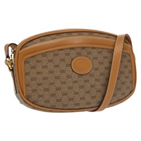 【原宿店限定】グッチ GUCCI ショルダーバッグ マイクロGGキャンバス PVCレザー ベージュ ゴールド 007 113 0115 レディース ki5158