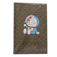 【原宿店限定】グッチ GUCCI ノートカバー マイクロGGキャンバス cancan限定コラボノート ベージュ レディース 81072M