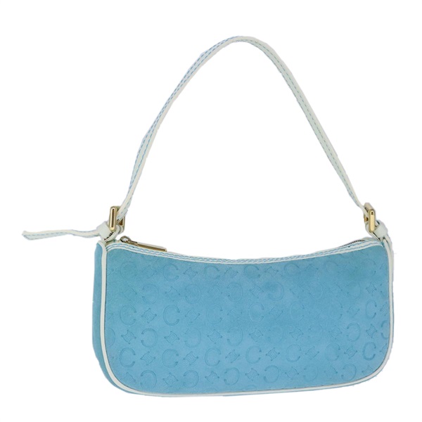 【原宿店限定】セリーヌ CELINE アクセサリーポーチ Cマカダムキャンバス ブルー レディース yk16090V