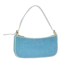 【原宿店限定】セリーヌ CELINE アクセサリーポーチ Cマカダムキャンバス ブルー レディース yk16090V