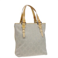 【原宿店限定】セリーヌ CELINE トートバッグ マカダムキャンバス イエロー ライトブルー レディース bs15626V