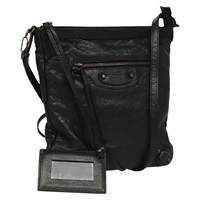 【原宿店限定】バレンシアガ BALENCIAGA シティ  ショルダーバッグ レザー ブラック 310250  レディース mr1279