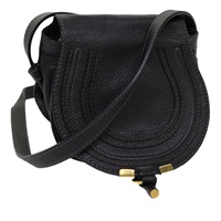 【原宿店限定】クロエ Chloe マーシー ショルダーバッグ レザー ブラック レディース am5457V
