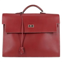 【原宿店限定】エルメス HERMES ケリーデペッシュ38 ハンドバッグ エプソン レッド シルバー レディース 118903M