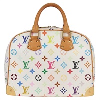 【原宿店限定】ルイ・ヴィトン LOUIS VUITTON トゥルーヴィル ハンドバッグ モノグラム・マルチカラー ホワイト M92663 レディース BA1858V