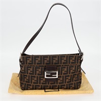 フェンディ FENDI ショルダーバッグ ズッカキャンバス ブラウン ブラック レディース yk18171AV
