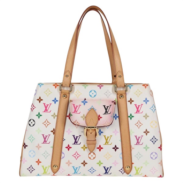 【原宿店限定】ルイ・ヴィトン LOUIS VUITTON オーレリアMM トートバッグ モノグラム・マルチカラー ホワイト M40094 レディース 122956AM