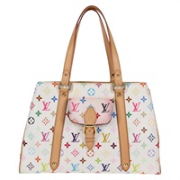 【原宿店限定】ルイ・ヴィトン LOUIS VUITTON オーレリアMM トートバッグ モノグラム・マルチカラー ホワイト M40094 レディース 122956AM