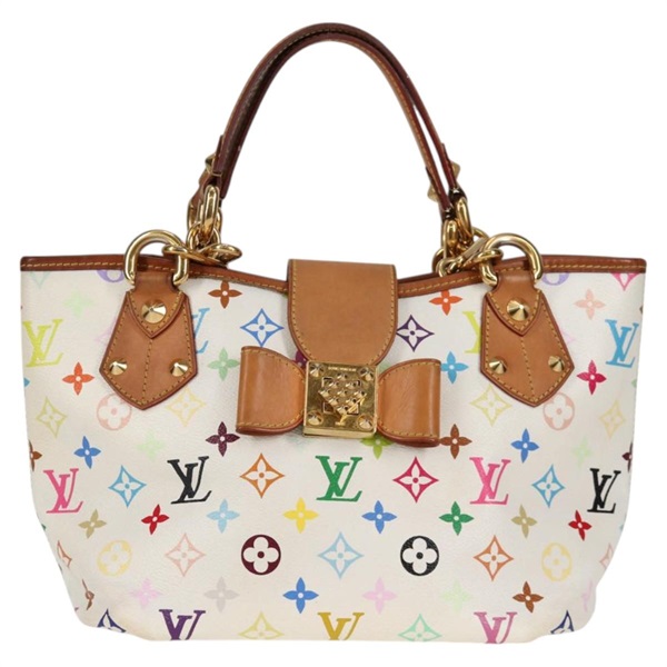 【原宿店限定】ルイ・ヴィトン LOUIS VUITTON アニーMM トートバッグ モノグラムマルチカラー ホワイト M40307 レディース 125412V