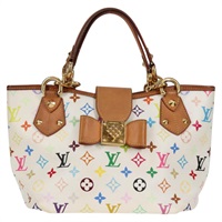 【原宿店限定】ルイ・ヴィトン LOUIS VUITTON アニーMM トートバッグ モノグラムマルチカラー ホワイト M40307 レディース 125412V