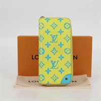 【原宿店限定】ルイ・ヴィトン LOUIS VUITTON ジッピーウォレットヴェルティカル 長財布 モノグラムプレイグラウンド イエロー M82005 レディース 124876V