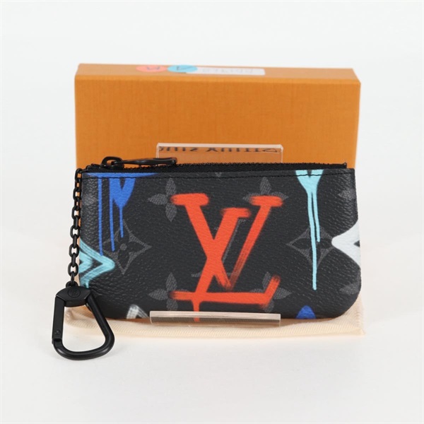 【原宿店限定】ルイ・ヴィトン LOUIS VUITTON ポシェットクレ コインケース モノグラムエクリプスマルチカラー マルチカラー M81795 レディース BD1968AM