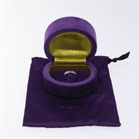 【原宿店限定】グッチ GUCCI リング・指輪 ハート K18シルバーゴールド(750) 4.4g(18K) シルバー レディース 117299AM