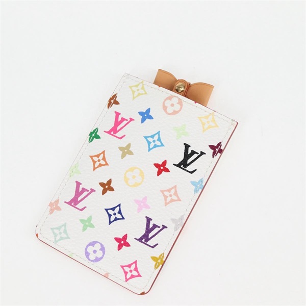 【原宿店限定】ルイ・ヴィトン LOUIS VUITTON エテュイ ミロワール 手鏡・コンパクト モノグラムマルチカラー ホワイト M92651 レディース BA1857V