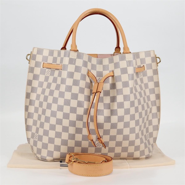 【原宿店限定】ルイ・ヴィトン LOUIS VUITTON ジロラッタ ハンドバッグ ダミエ アズール N41579 レディース 121229M
