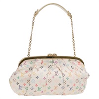 【原宿店限定】ルイ・ヴィトン LOUIS VUITTON オモニエール ハンドバッグ モノグラムサテン マルチカラー M92060 レディース 115225SM