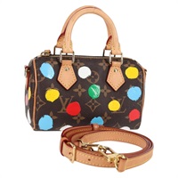 【原宿店限定】ルイ・ヴィトン LOUIS VUITTON ナノスピーディ ハンドバッグ モノグラム草間彌生 マルチカラー M81979 レディース 121040SM