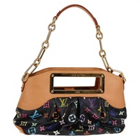 【原宿店限定】ルイ・ヴィトン LOUIS VUITTON ジュディ PM ハンドバッグ モノグラムマルチカラー 2way ブラック M40258 レディース 126485V