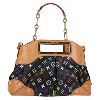 【原宿店限定】ルイ・ヴィトン LOUIS VUITTON ジュディ MM  ハンドバッグ モノグラムマルチカラー 2Way ブラック M40256 レディース 126505V