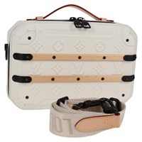 【原宿店限定】ルイ・ヴィトン LOUIS VUITTON フューチャートランク ハンドバッグ モノグラム ホワイト M21950 レディース 126317M