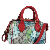 【原宿店限定】グッチ GUCCI ハンドバッグ GGブルームス PVC アウトレット 2way レッド 546312 レディース 128060M