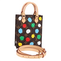 【原宿店限定】ルイ・ヴィトン LOUIS VUITTON プティットサックプラ ハンドバッグ モノグラム草間彌生 2way M81867 レディース 128264SM