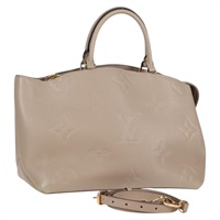 【原宿店限定】ルイ・ヴィトン LOUIS VUITTON グランパレMM ハンドバッグ モノグラムアンプラント ベージュ M45833 レディース PP672M