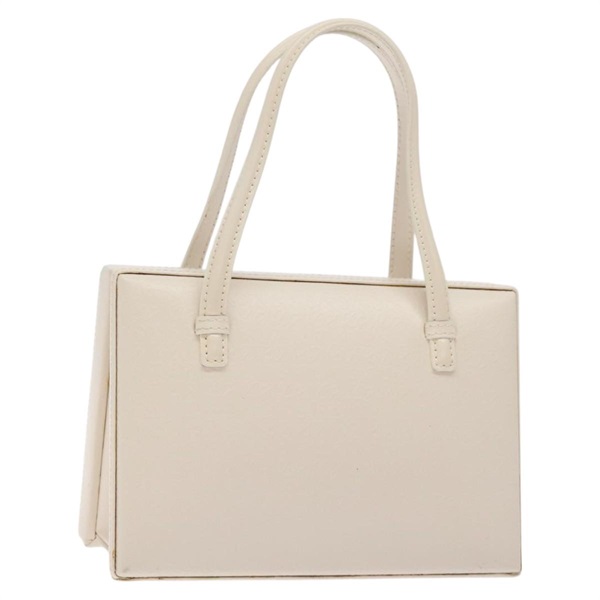 【原宿店限定】ロエベ LOEWE ハンドバッグ アナグラム レザー ホワイト レディース SW997V