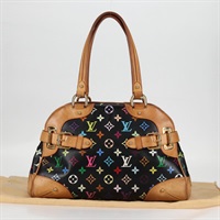 【原宿店限定】ルイ・ヴィトン LOUIS VUITTON クラウディア ハンドバッグ モノグラム・マルチカラー ブラック M40194 レディース 128859V