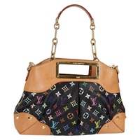 【原宿店限定】ルイ・ヴィトン LOUIS VUITTON ジュディ MM  ハンドバッグ モノグラムマルチカラー 2Way ブラック M40256 レディース 128862V