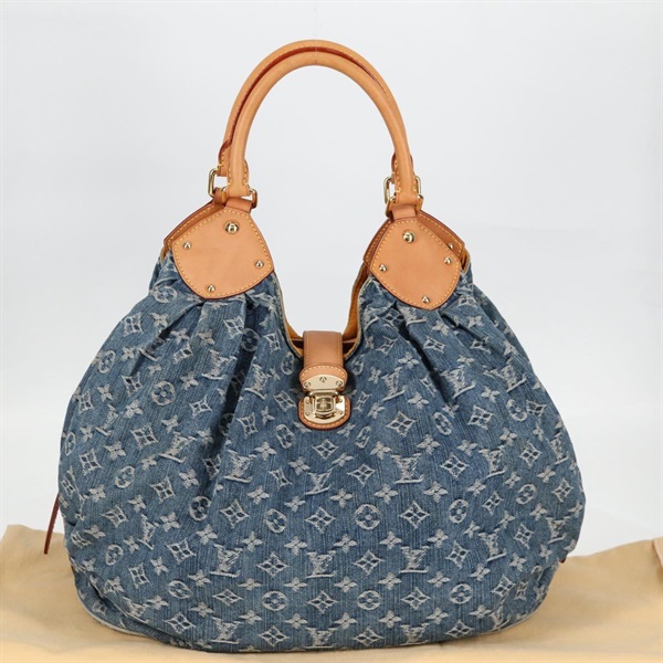 【原宿店限定】ルイ・ヴィトン LOUIS VUITTON XL ハンドバッグ モノグラムデニム ブルー M95515 レディース 128274V