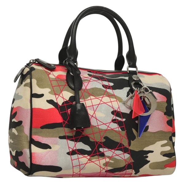【原宿店限定】クリスチャンディオール Christian Dior ハンドバッグ カナージュ キャンバス レディース 132901V