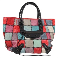 【原宿店限定】バレンシアガ BALENCIAGA ザサンデー ハンドバッグ レザー マルチカラー 228750 レディース PP775V