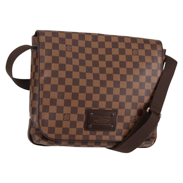 【原宿店限定】ルイ・ヴィトン LOUIS VUITTON ブルックリン MM ショルダーバッグ ダミエ エベヌ N51211 レディース 118794V