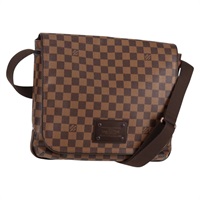 【原宿店限定】ルイ・ヴィトン LOUIS VUITTON ブルックリン MM ショルダーバッグ ダミエ エベヌ N51211 レディース 118794V