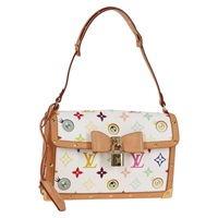 【原宿店限定】ルイ・ヴィトン LOUIS VUITTON ポシェットアイミスユー ショルダーバッグ マルチカラー リボン ホワイト M92051 レディース 120751SV
