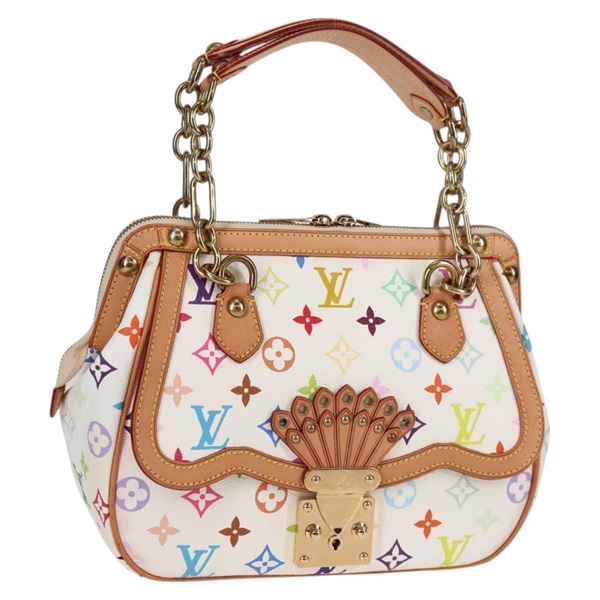 【原宿店限定】ルイ・ヴィトン LOUIS VUITTON グレイシーMM ショルダーバッグ モノグラム・マルチカラー ホワイト M92590 レディース 121499SV