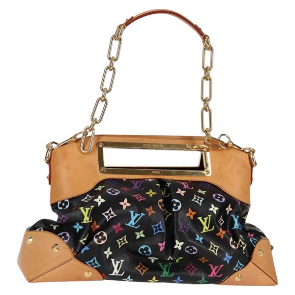 【原宿店限定】ルイ・ヴィトン LOUIS VUITTON ジュディGM ショルダーバッグ モノグラム・マルチカラー 2way ブラック M40254 レディース 123527V