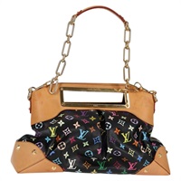 【原宿店限定】ルイ・ヴィトン LOUIS VUITTON ジュディGM ショルダーバッグ モノグラム・マルチカラー 2way ブラック M40254 レディース 123527V