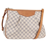 【原宿店限定】ルイ・ヴィトン LOUIS VUITTON シラクーサMM ショルダーバッグ ダミエ アズール N41112 レディース 126768V