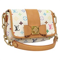 【原宿店限定】ルイ・ヴィトン LOUIS VUITTON パティ ショルダーバッグ モノグラムマルチカラー ホワイト M40305 レディース 127416V