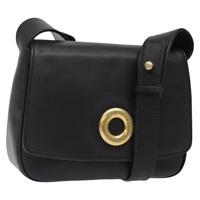 【原宿店限定】セリーヌ CELINE ハンドバッグ レザー 2way ブラック ゴールド レディース 122163