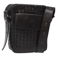 【原宿店限定】ボッテガヴェネタ BOTTEGAVENETA ショルダーバッグ イントレチャート レザー ブラウン 163313 レディース bs25850