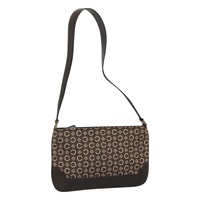 【原宿店限定】セリーヌ CELINE ショルダーバッグ Cマカダムキャンバス ブラウン レディース SW036