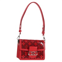 【原宿店限定】ルイ・ヴィトン LOUIS VUITTON ドーフィーヌミニ ショルダーバッグ モノグラムレース レッド M20359 レディース 127494M