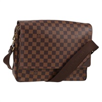 【原宿店限定】ルイ・ヴィトン LOUIS VUITTON シェルトンMM ショルダーバッグ ダミエ エベヌ N41149 レディース 127960V