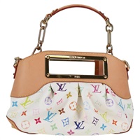 【原宿店限定】ルイ・ヴィトン LOUIS VUITTON ジュディPM ショルダーバッグ モノグラムマルチカラー ホワイト M40257 レディース BA3564V