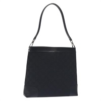 【原宿店限定】グッチ GUCCI ショルダーバッグ GGキャンバス ブラック シルバー 33900 レディース ep9460V