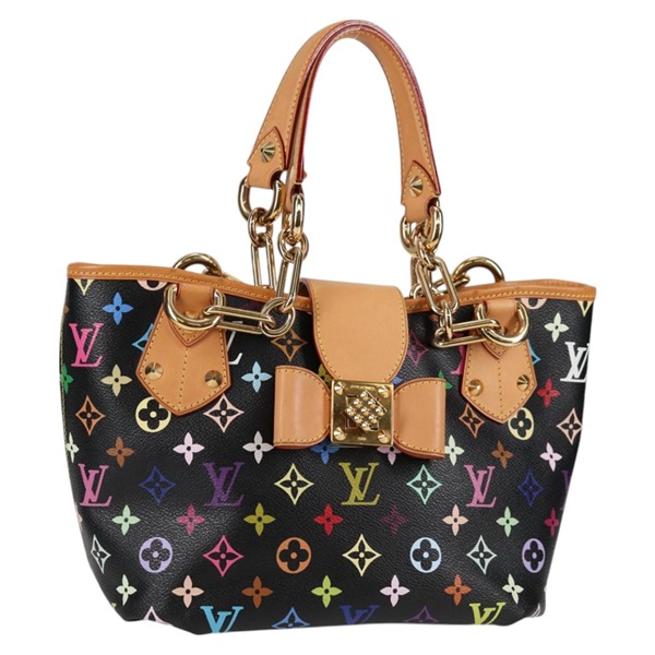 【原宿店限定】ルイ・ヴィトン LOUIS VUITTON アニーGM ショルダーバッグ モノグラム マルチカラー ブラック M40304 レディース 125796V